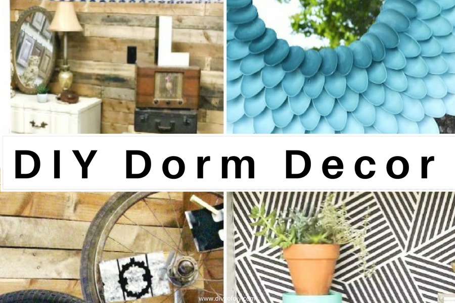 Make your dorm room feel like home with these quick and easy DIY Dorm Decor ideas