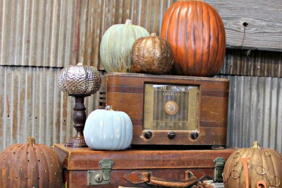 DIY Faux Pumpkin Decorating Ideas for Fall