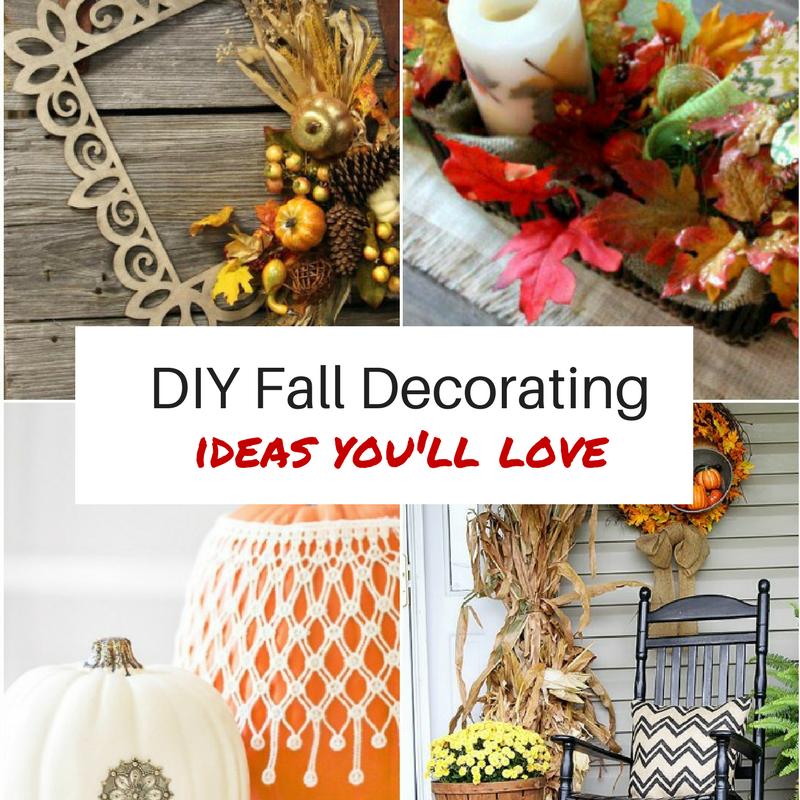 Ways to Spruce Up Your Home With DIY Fall Decor | Diva of DIY
