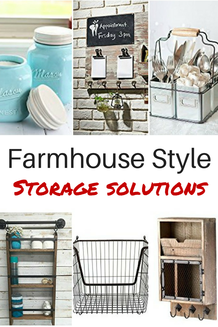 Farmhouse Style Storage Solutions