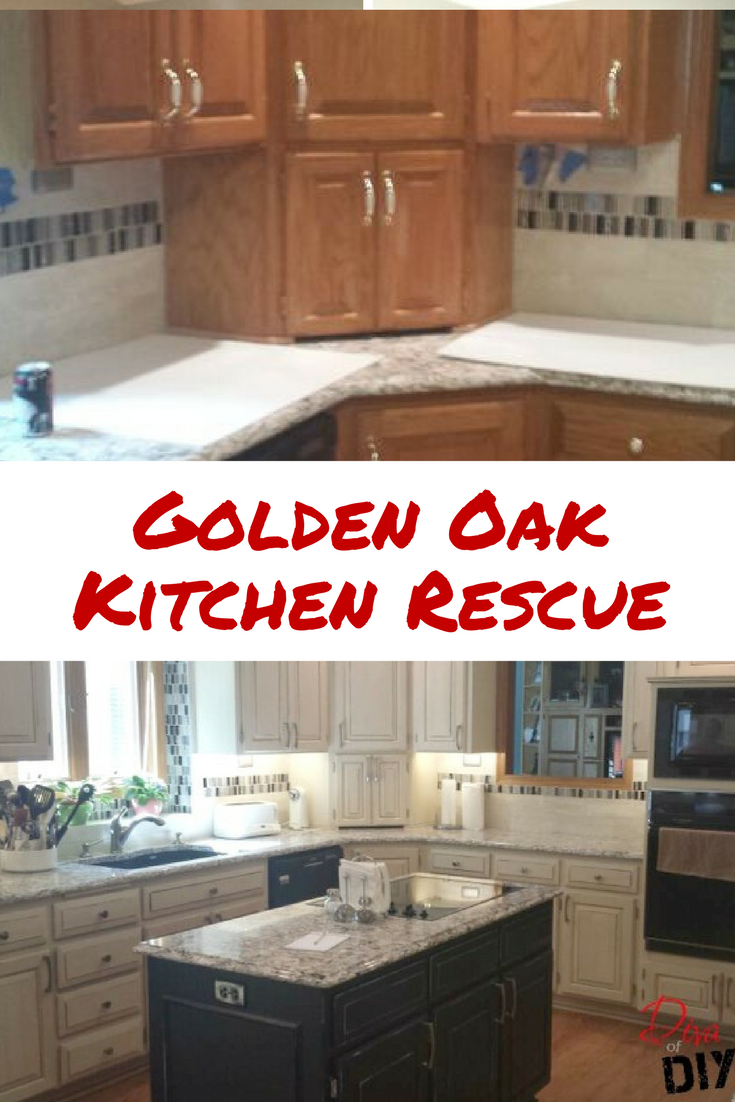 Golden Oak Kitchen Rescue