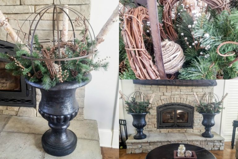 8 Quick & Easy Steps To a Stunning DIY Christmas Planter