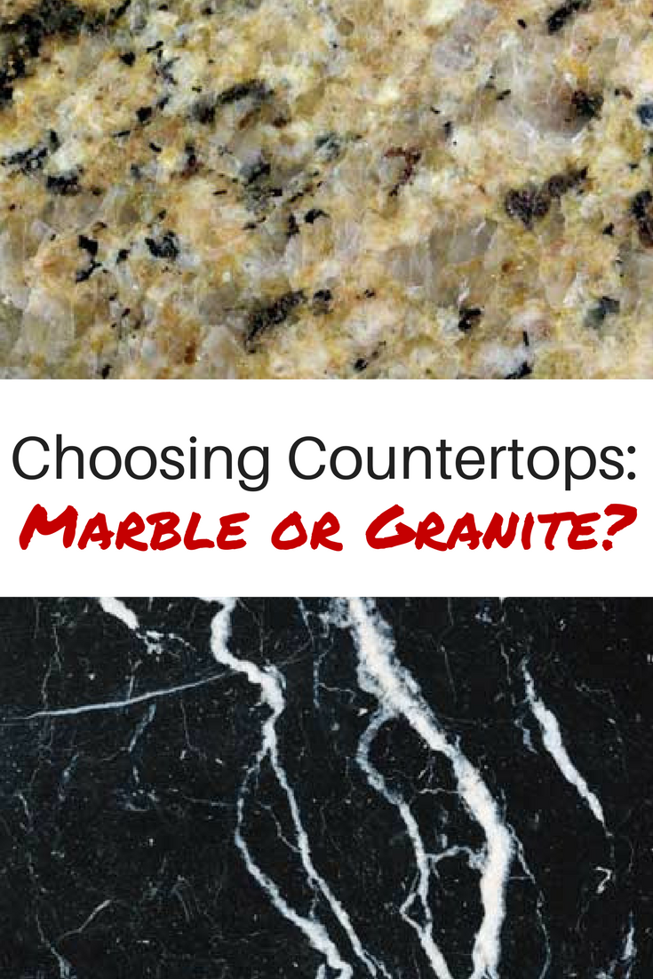 Choosing new counter tops: Marble or Granite?