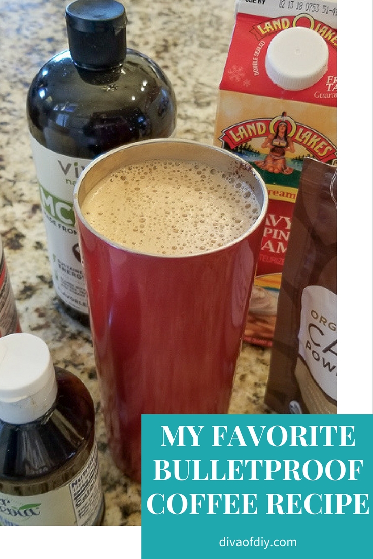 bulletproof coffee recipe 2 Diva of DIY