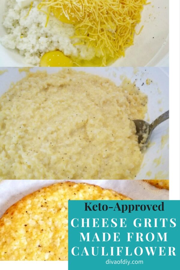 Cheese Grits Made With Cauliflower