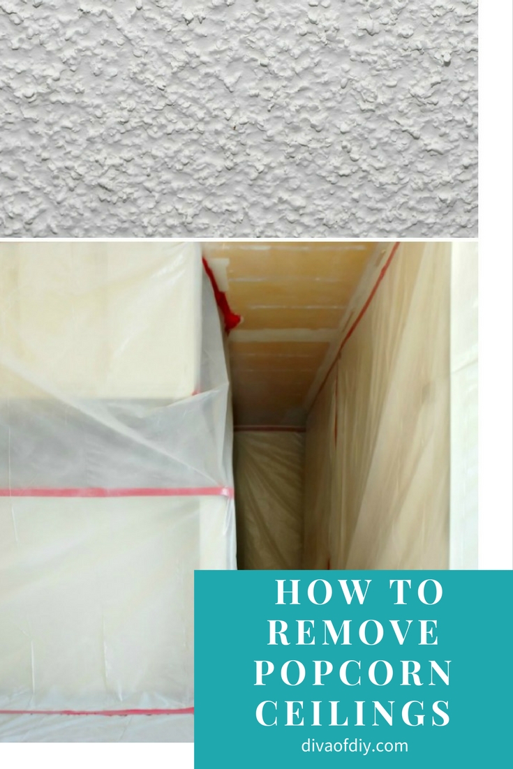 how to remove popcorn ceilings