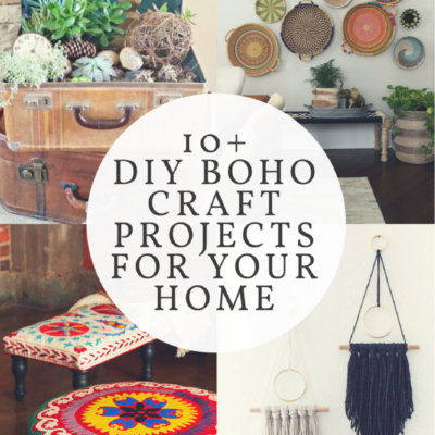 Boho Decor for your Home - Add color, textures and patterns