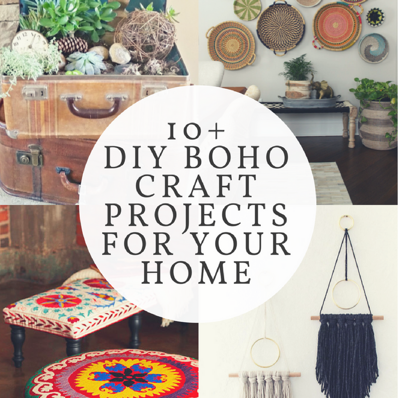 Boho Craft Projects Feature Image