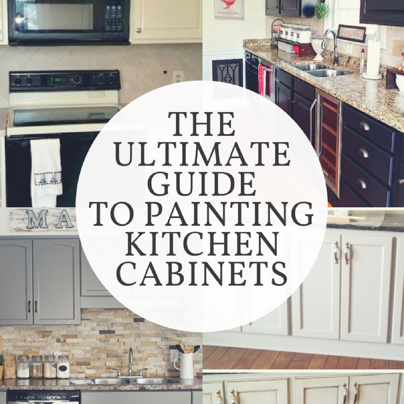 Painting Kitchen Cabinets Feature Image