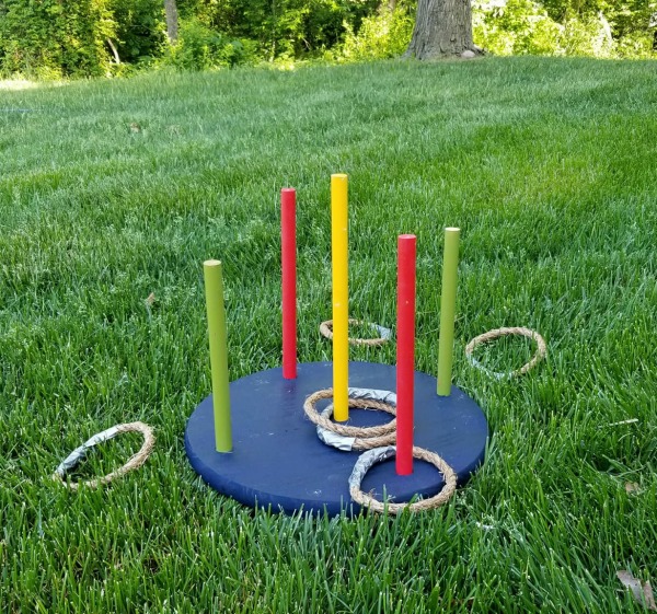 How to Make a DIY Ring Toss Game | Diva of DIY