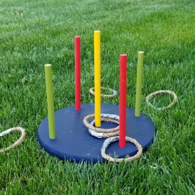 How to Make a DIY Ring Toss Game | Diva of DIY