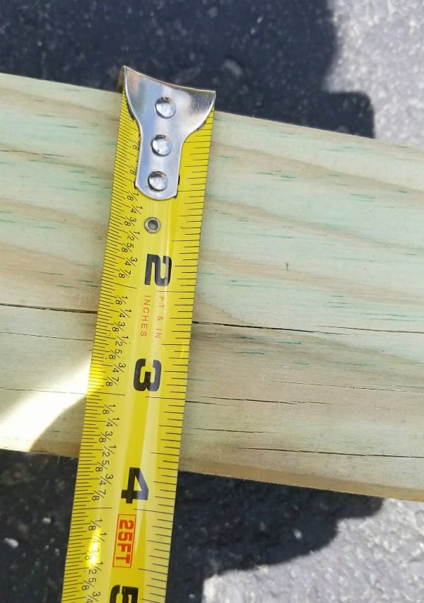Yardzee Measure Wood