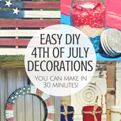 How to make 5 Unique July 4th DIY Decorations