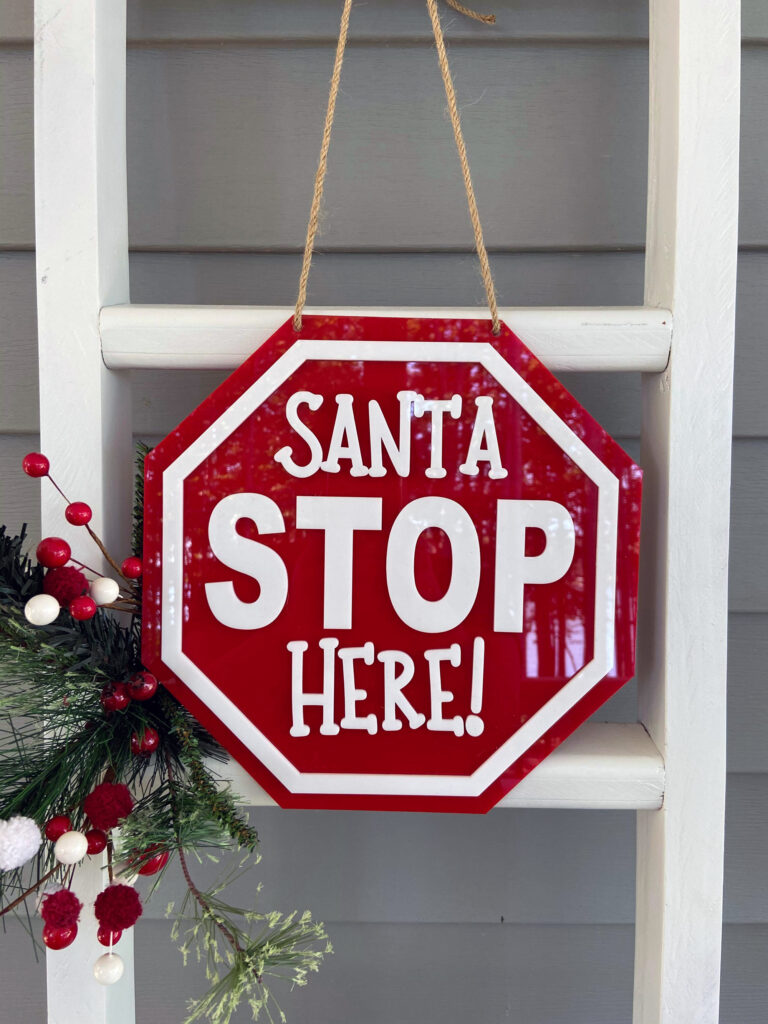 Santa Stop Here DIY Craft Kit