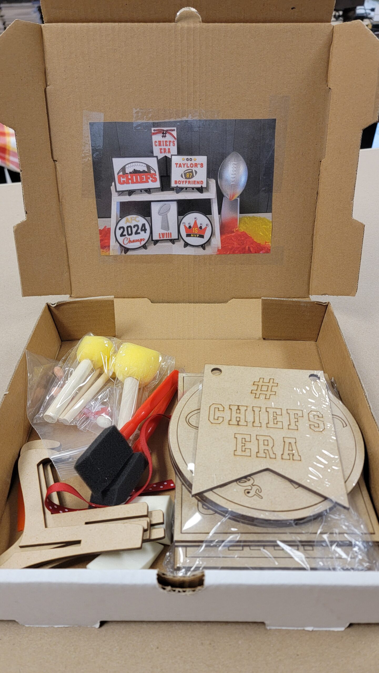 Kansas City Chiefs Super Bowl LVIII Champs (2024) Craft Kit - Image 7
