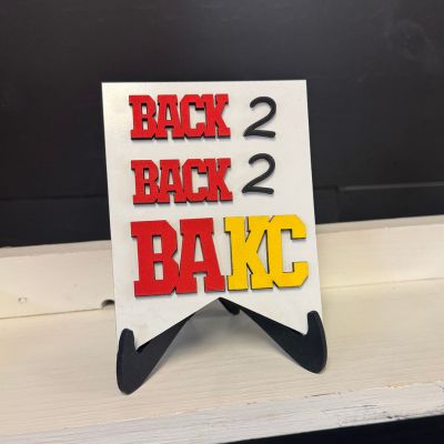 Back 2 Back Chiefs Craft Kit - Image 2