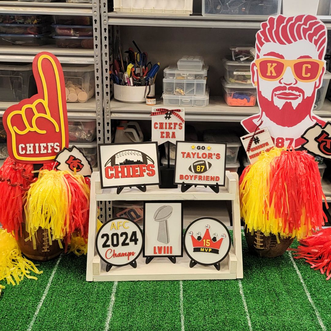 Kansas City Chiefs Super Bowl LVIII Champs (2024) Craft Kit - Image 4