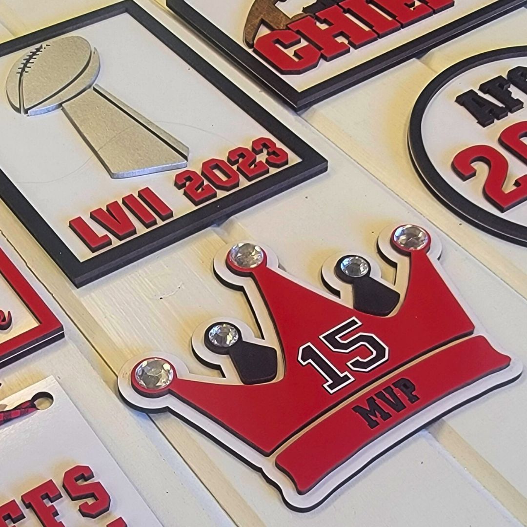 KC Chiefs Super Bowl LVII Champs Craft Kit - Image 2