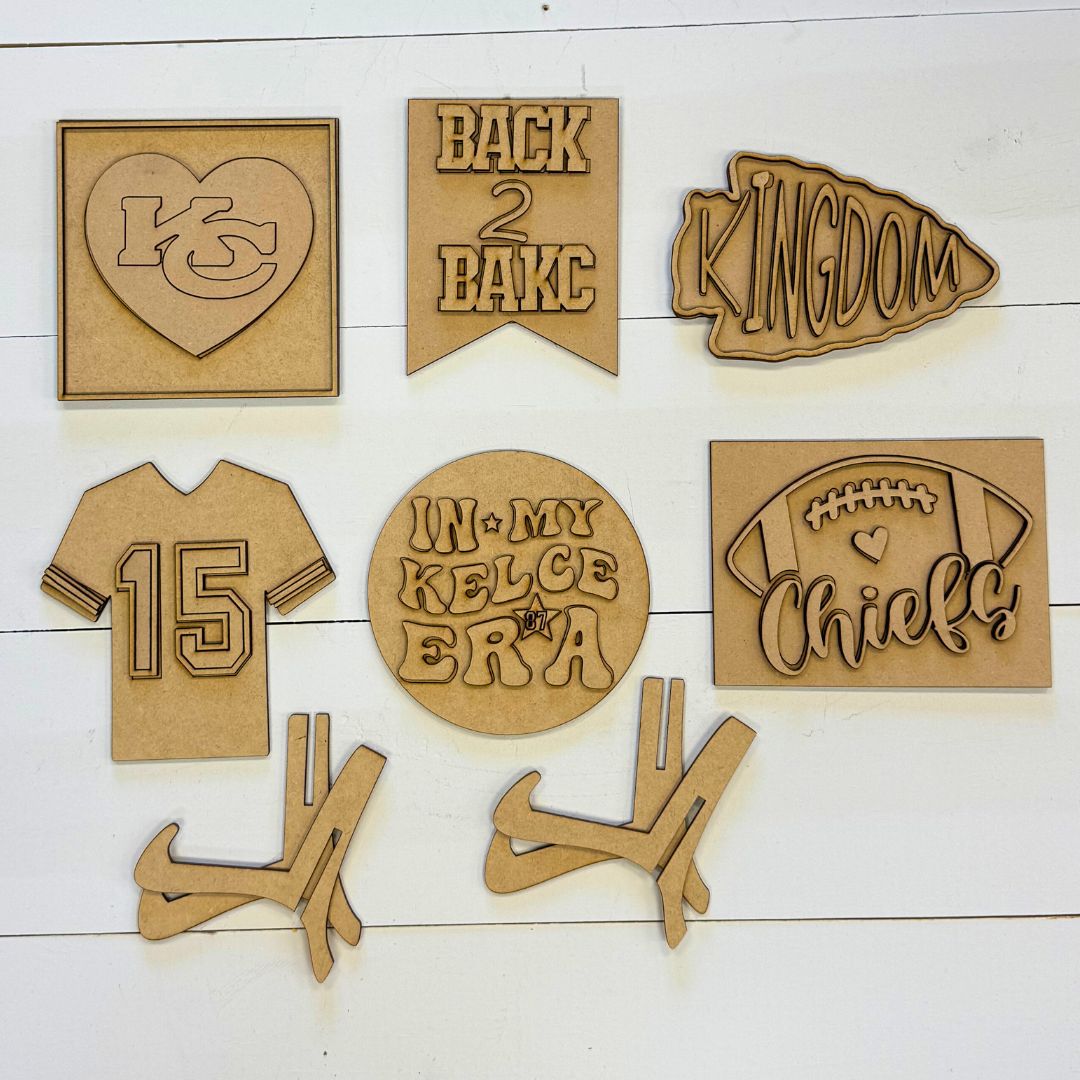 Back 2 Back Chiefs Craft Kit - Image 11